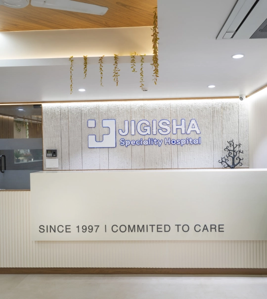 Jigisha Speciality Hospital - Desk